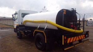 water delivery company in Harare bulk water sales vehicle